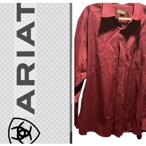 Ariat Men's Red Oxide Button Down Shirt